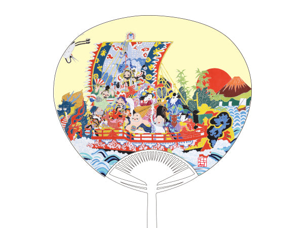 うちわ 七福神7 – パソナハートフル アート村 Online SHOP