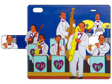 画像をギャラリービューアに読み込む, スマートフォン 手帳型カバー ジャズ12