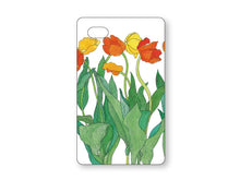 画像をギャラリービューアに読み込む, スマートフォン ハードカバー チューリップ黄