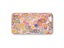 画像をギャラリービューアに読み込む, スマートフォン ハードカバー ハートだらけ