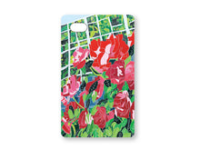 画像をギャラリービューアに読み込む, スマートフォン ハードカバー 窓辺のバラ