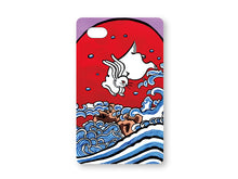 画像をギャラリービューアに読み込む, スマートフォン ハードカバー 江戸凧-波うさぎ-