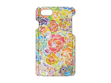 画像をギャラリービューアに読み込む, スマートフォン ハードカバー 金のバラ