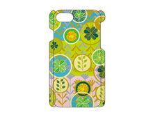 画像をギャラリービューアに読み込む, スマートフォン ハードカバー クローバーと花