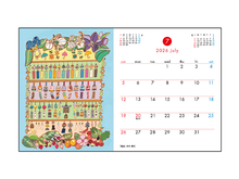 画像をギャラリービューアに読み込む, ２０２６年 卓上カレンダー
