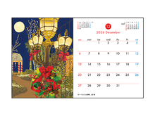 画像をギャラリービューアに読み込む, ２０２６年 卓上カレンダー
