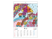 画像をギャラリービューアに読み込む, ２０２６年 壁掛けカレンダー
