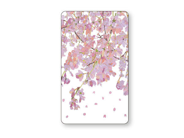 スマートフォン　ハードカバー　枝垂れ桜