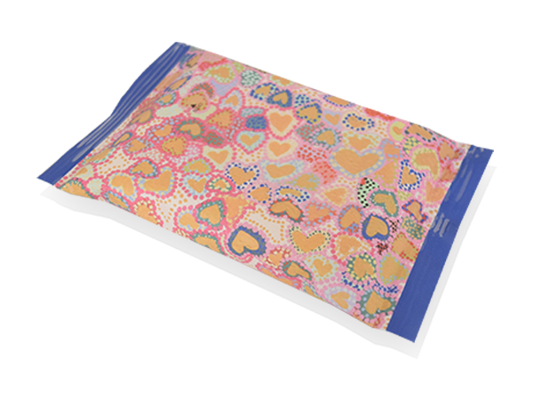 アルコール除菌ウェットティッシュ（20枚入り）ハートだらけ